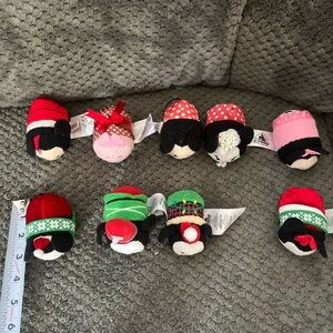 Lot of 9 Disney Mini Tsum Tsum plush toys